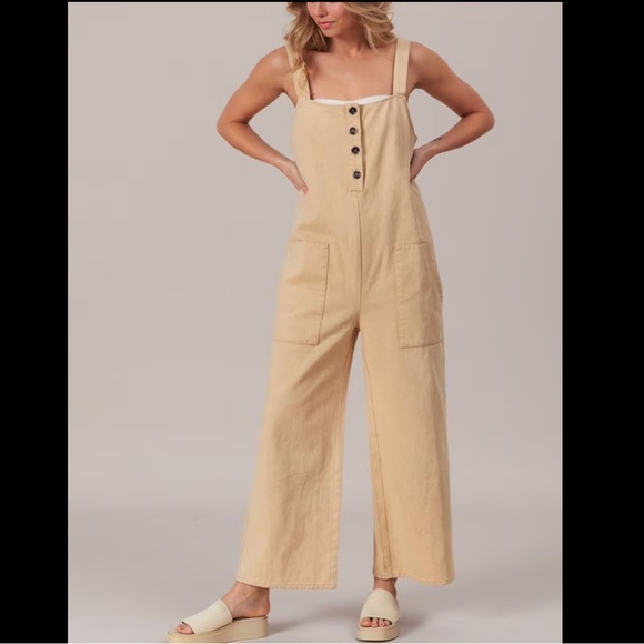 NWT BiBi Denim Overalls - Picture 1 of 6